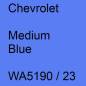 Preview: Chevrolet, Medium Blue, WA5190 / 23.